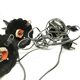 Brutalist sconces, Poland, 1970s, set of 2
