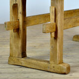 Oak worktable, circa 1930