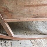 Old cradle of holland 1800s oak