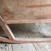 Old cradle of holland 1800s oak