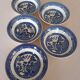 5 English bowls "Willow" Johnson Brothers