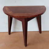 Half-moon console in oak 50s