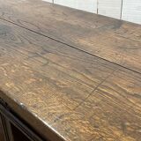 19th century oak draper's table