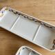 Bathroom set / earthenware soap dish Digoin Sarreguemines