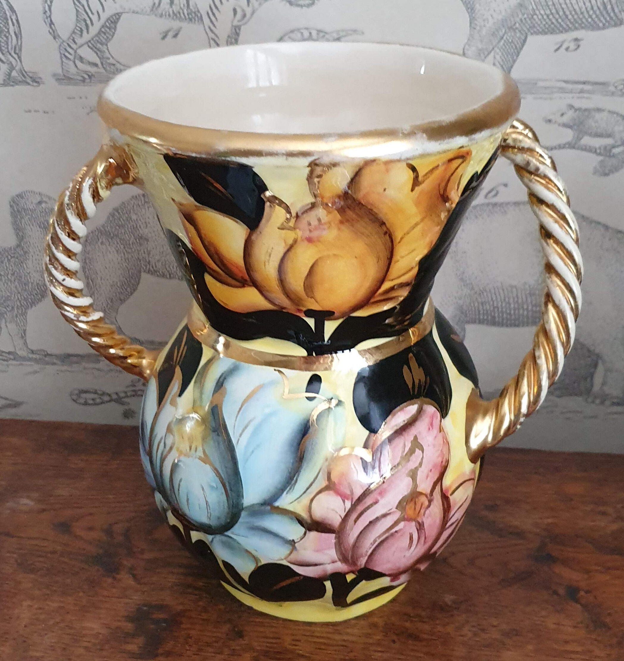 Vallauris ceramic vase