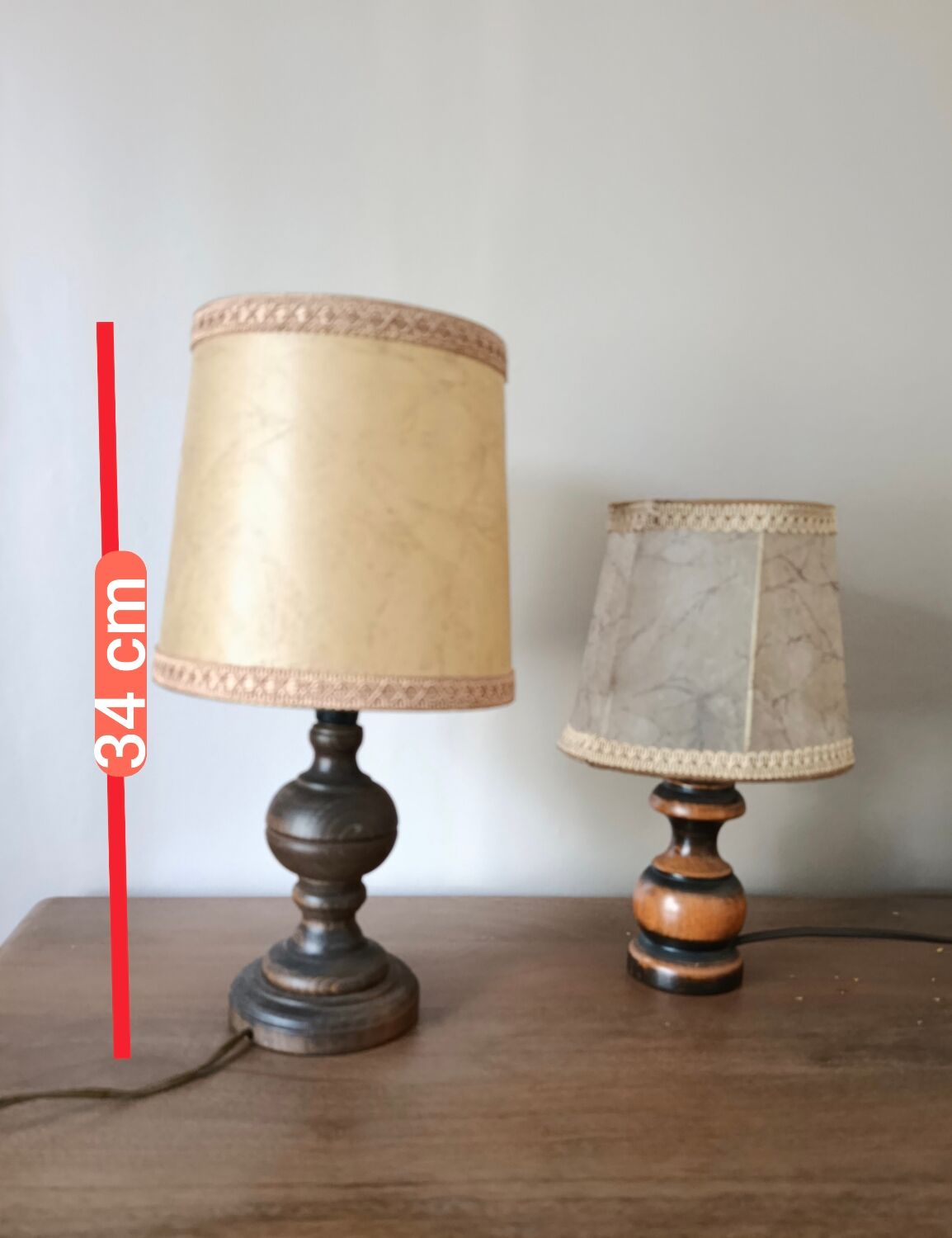 Rustic chic turned wooden bedside lamp haha skin day