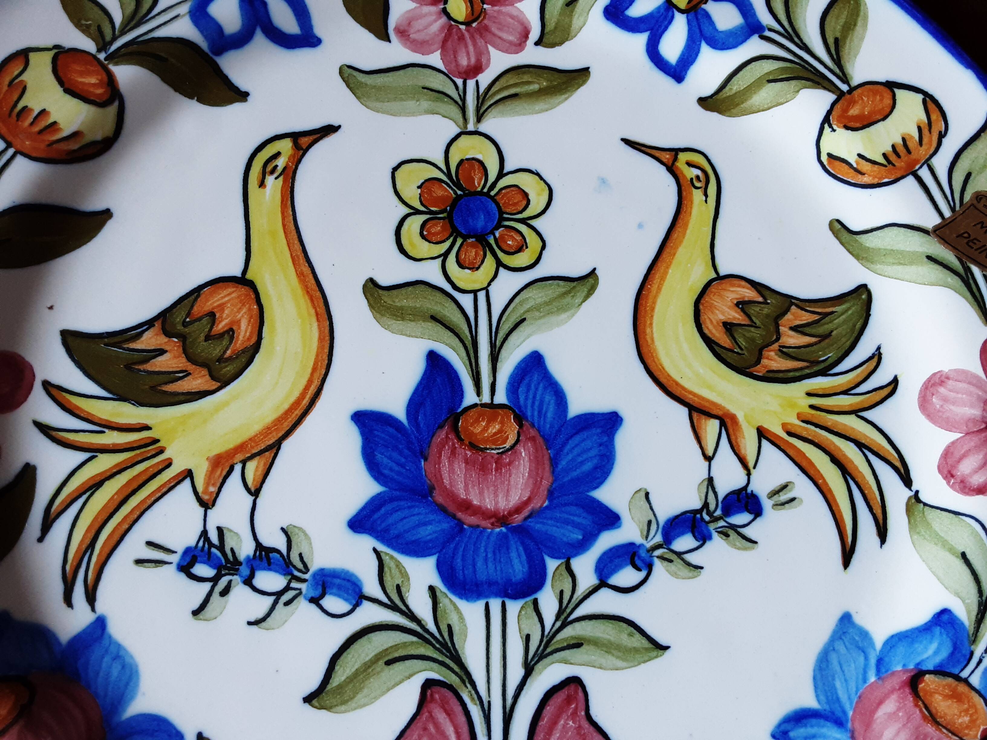 Original decorative plate