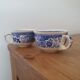 2 tasses à café Villeroy et Boch, modèle Burgenland, 1950