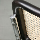 Vintage black B32 Cesca Chair by Marcel Breuer, 80s