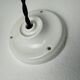 Old round opaline pendant pendant 18 cm vintage