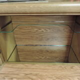 rabies furniture M D in oak 1970