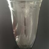 Ancient vase in bohemian crystal