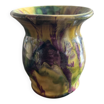 Vase provençal flammé