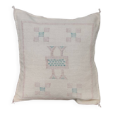 Berber cactus silk bench cushion