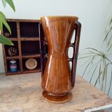 Vintage ceramic amphora vase