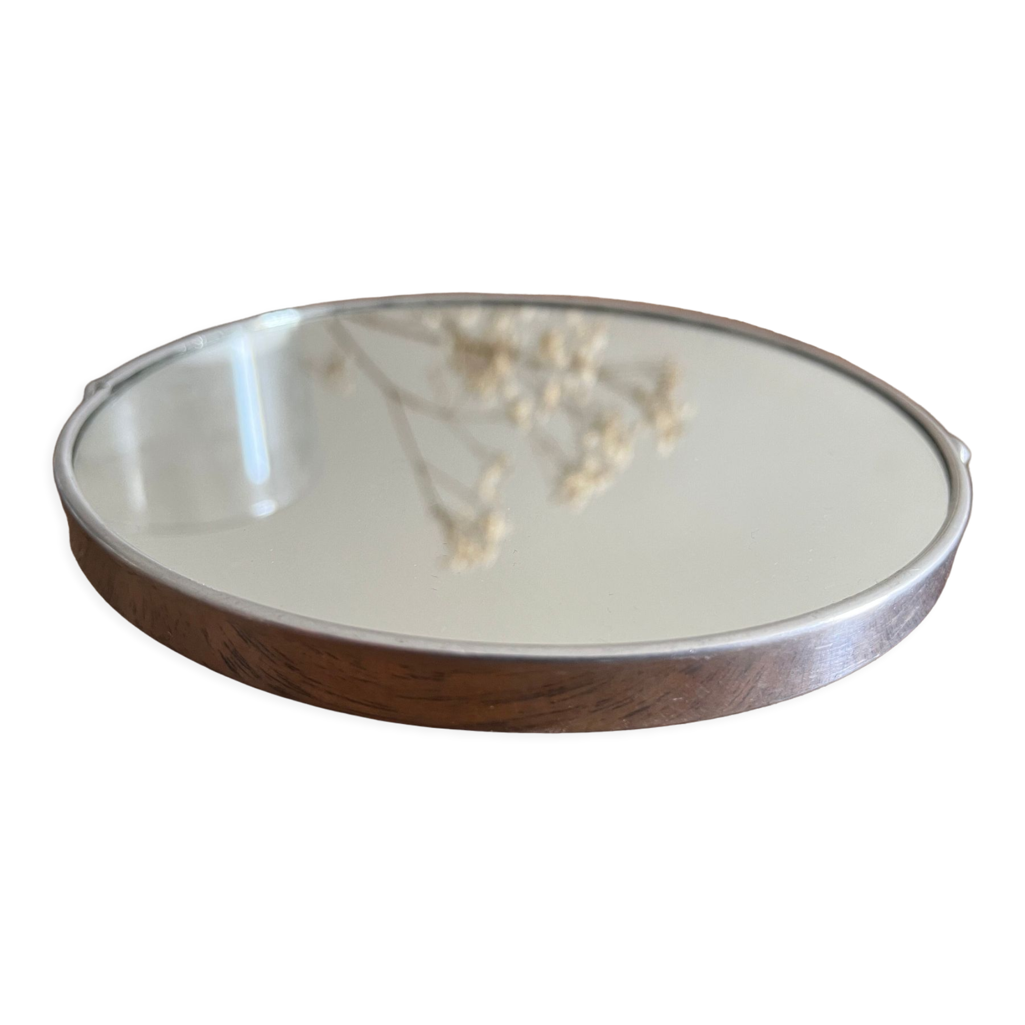 Round barber mirror 14.5 cm