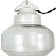 Vintage white porcelain pendant light, 1970s