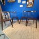Chaises scandinave type Baumann