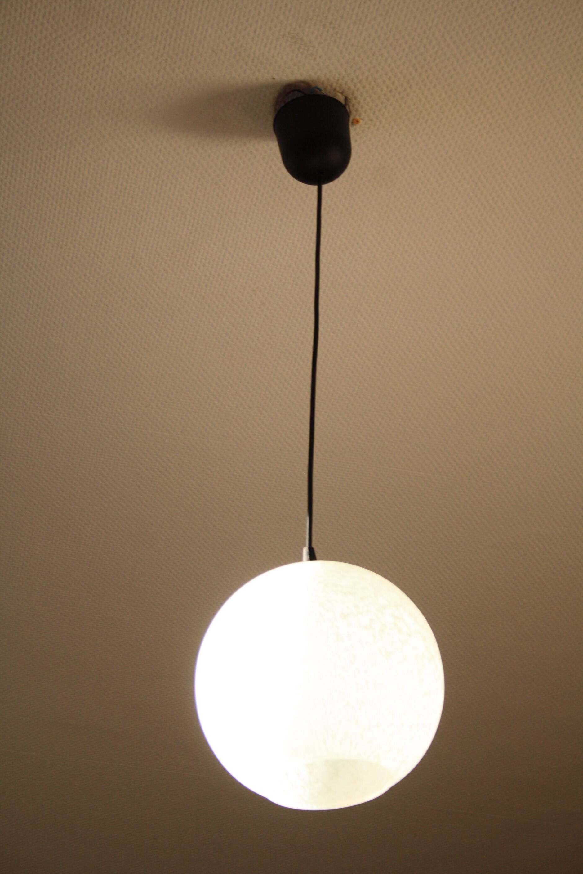 XXL Clichy globe glass pendant light