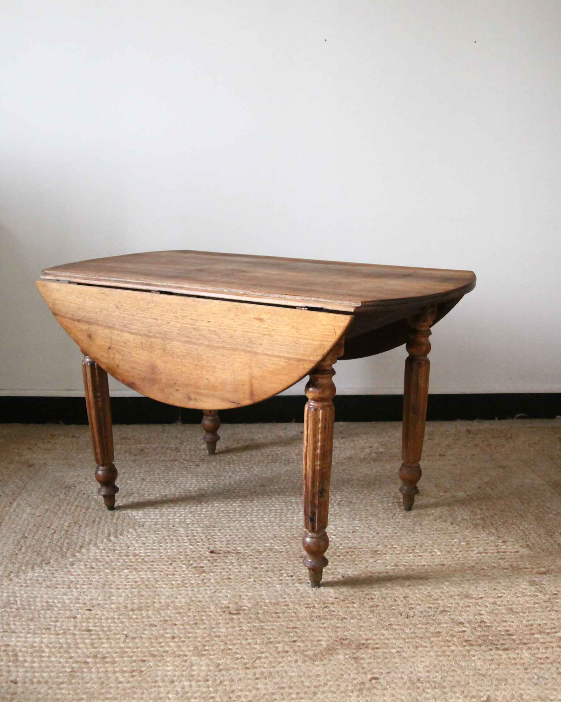 Wooden dining table