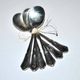 Set of 6 RENEKA ice cream spoons Victoria contour model 13.5cm