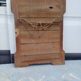 Wood and gilded Stuk mirror 19th