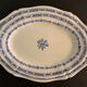 2 oval dishes serving in Gien 1900