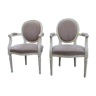 Pair of armchairs Louis XVI style