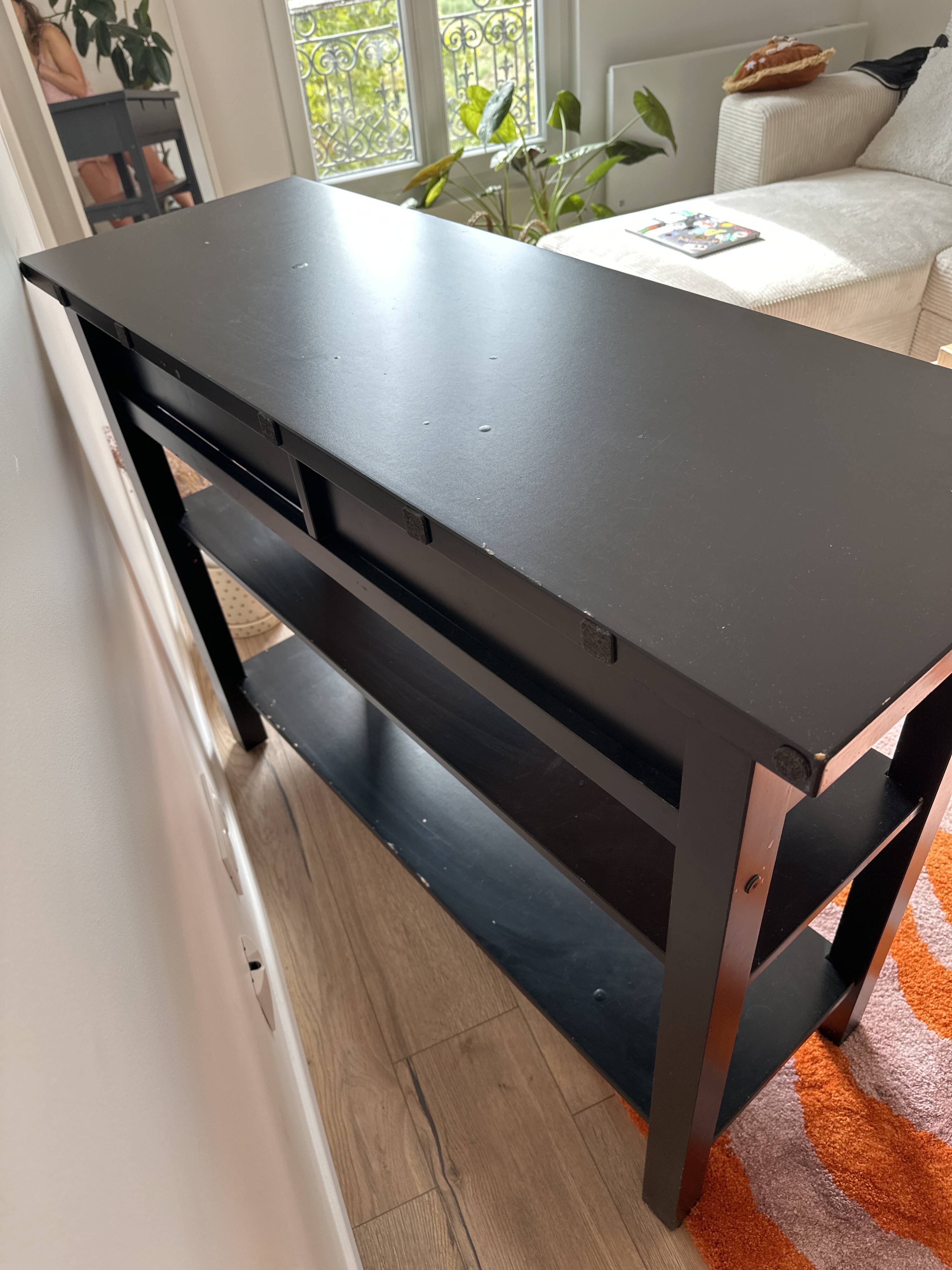 Meuble salon noir vintage