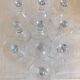 10 19th century stemmed glasses patterned with Greek nets Napoleon III