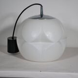 Ceiling Lamp Opal Glass 1970s Peill Putzler Design