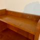 Vintage 1960s light wood wall exterior