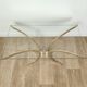 Table basse italienne en laiton