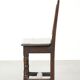 Chaise antique lorraine du XVIIIe siècle en chêne
