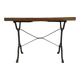 Wrought iron bistro table