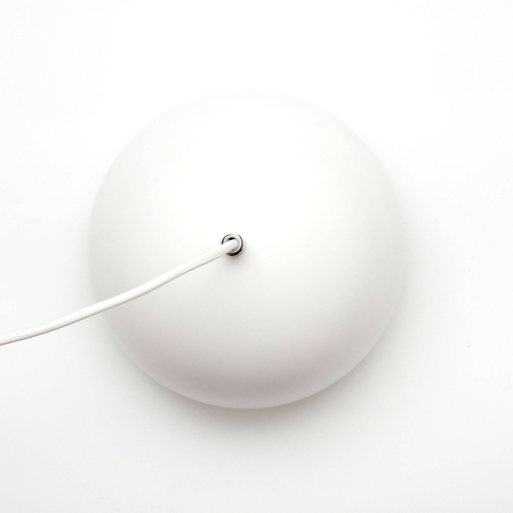 White Scandinavian lamp, 1990s