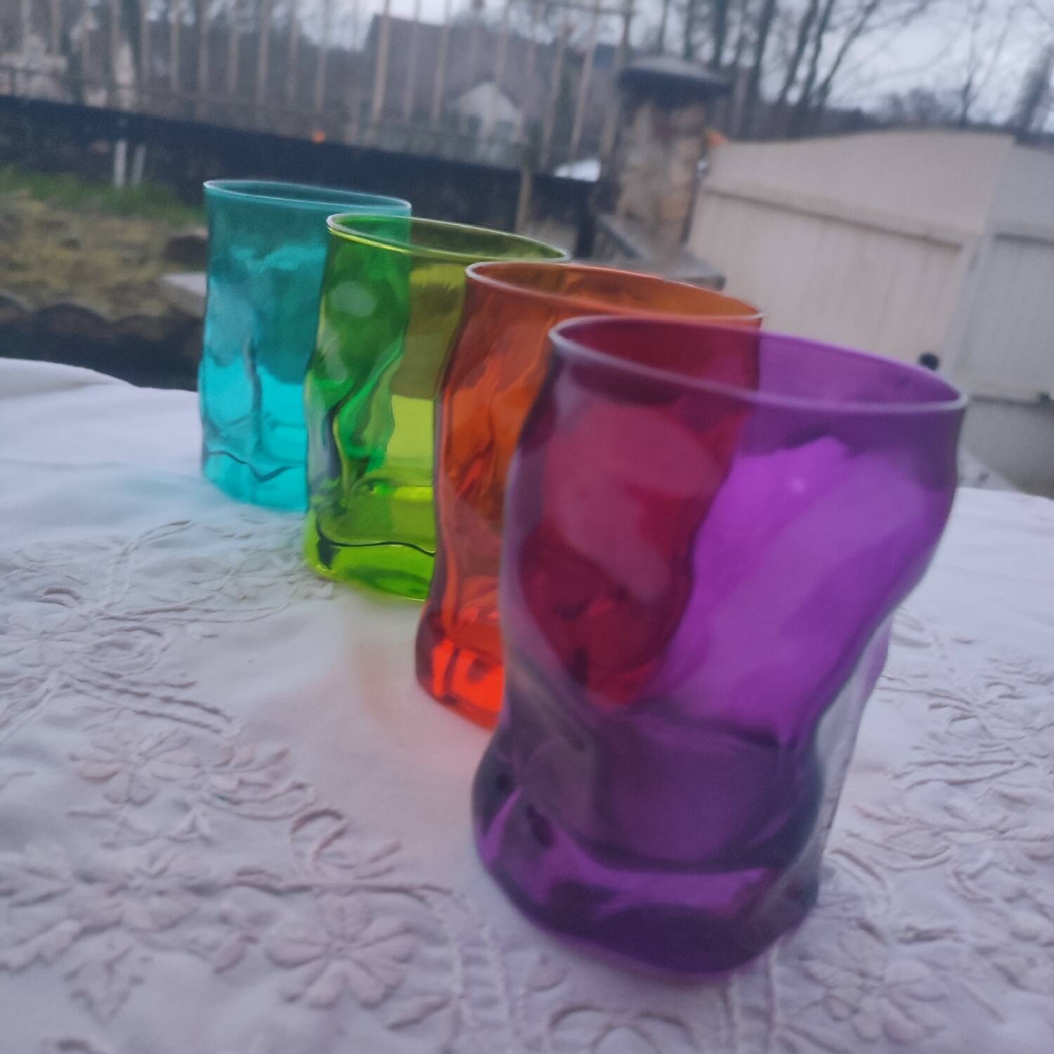 Set of 4 Bormioli Rocco glasses