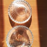 Twisted Glass Candy Bowl