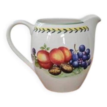 Cruche en porcelaine Villeroy & Boch de la collection French Garden Fleurence
