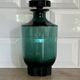 Art Deco glass bottle flask