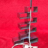 Chrome steel lamp foot 60s