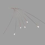 Impressive Italian 7 Arms Arc Lamp from 1970s
