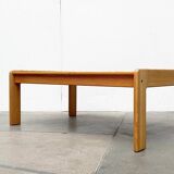 Vintage coffee table in Swedish pine by Yngve Ekström for Swedese, 1970s.