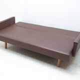 Eastern bloc folding sofabed, 1970´s, Czechoslovakia