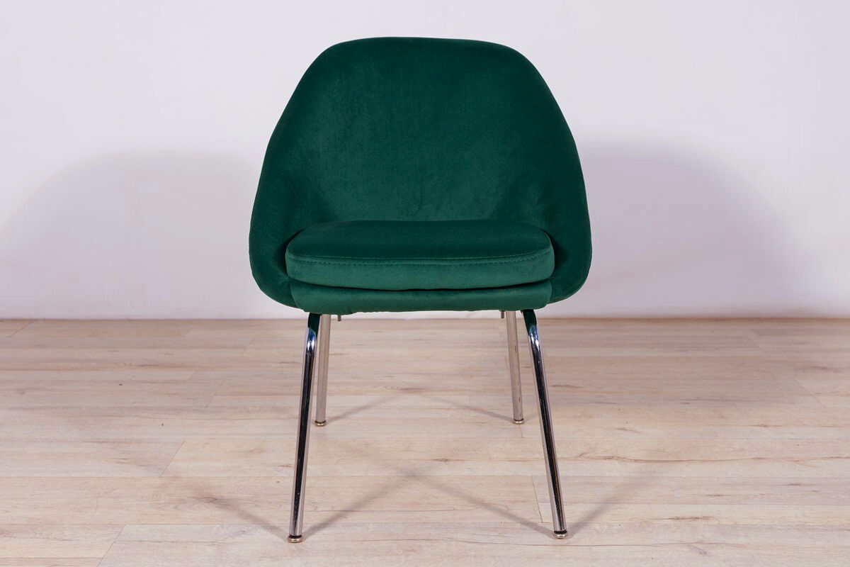 Armchairs chrome and fabric , 1960