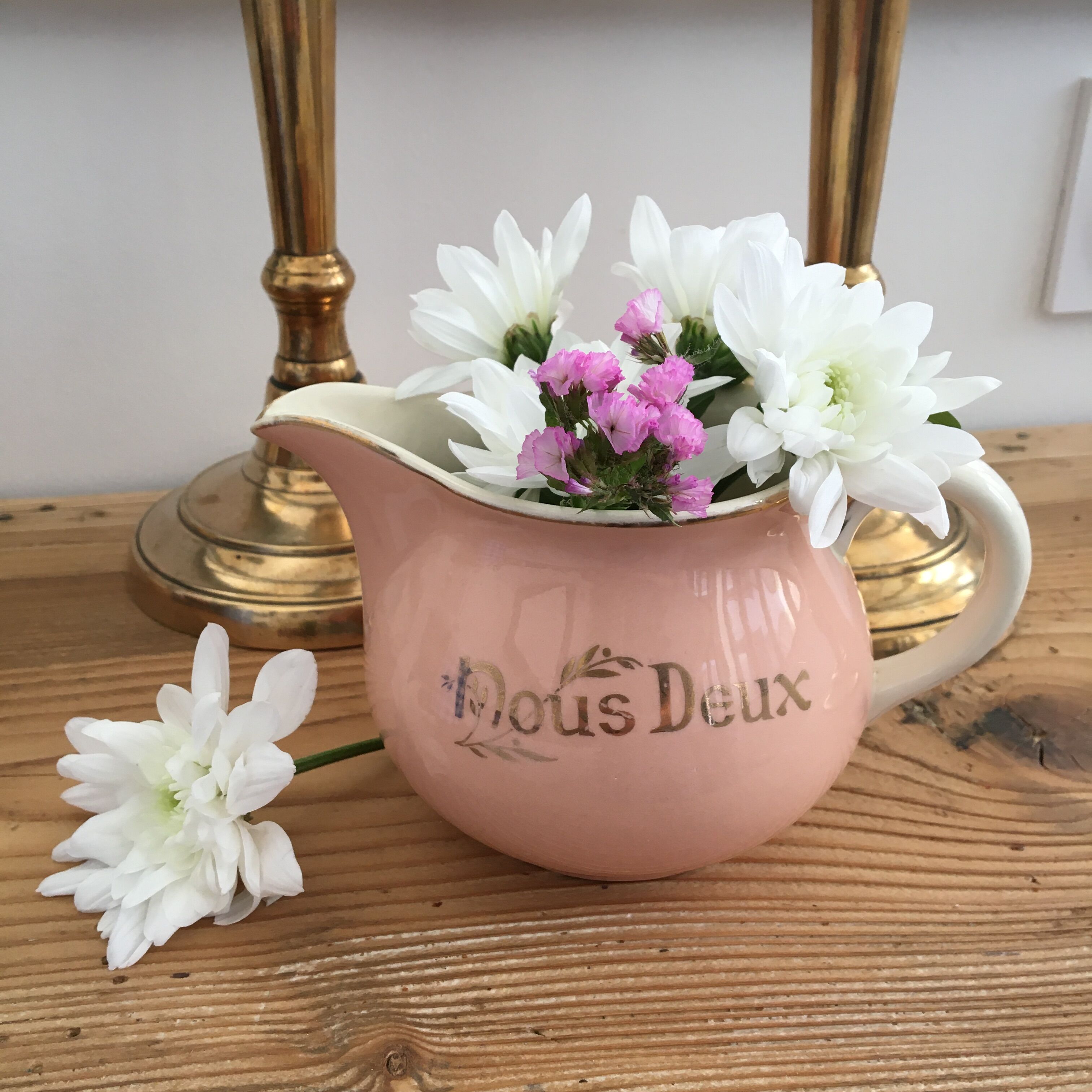 Pot à lait rose "Nous Deux" Villeroy & Boch"