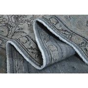 1970s Vintage Persian Handmade Wool Cotton Brown Area Rug 300x380