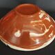 20th century glazed terracotta salad bowl