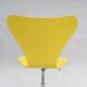 Model 3117 office swivel chair in yellow by Arne Jacobsen for Fritz Hansen, 1995