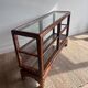 Lacquered console shelf "Faux Tortoiseshell" — Chinoiserie style